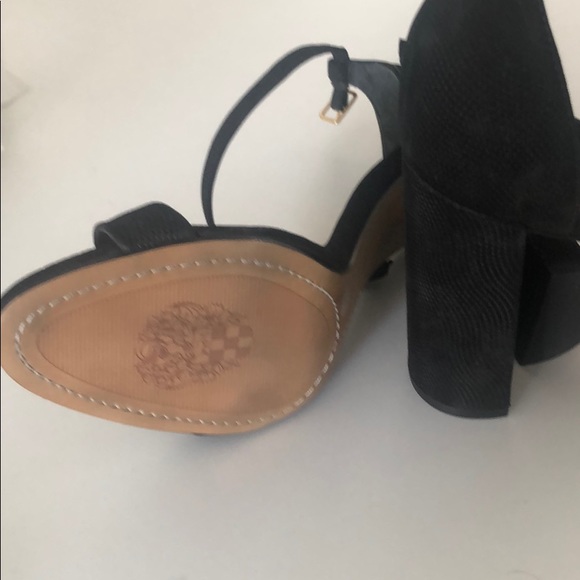 Vince Camuto Black Heeled Sandals - Picture 3 of 3